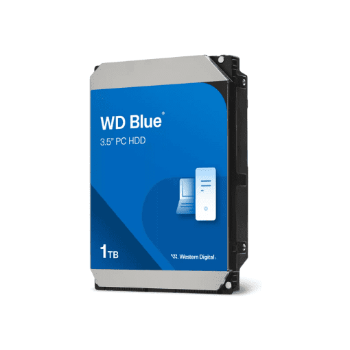 WESTERN DIGITAL BLUE 1TB 3.5” HDD – INTERNAL DESKTOP HARD DRIVE
