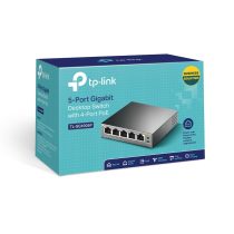 5-Port Gigabit Desktop Switch with 4-Port PoE
