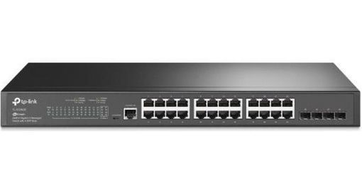 TP-LINK TL-SG3428 JetStream 24-Port Gigabit L2 Managed Switch with 4 SFP Slots