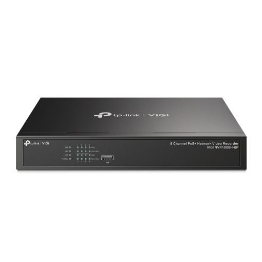 VIGI NVR1008H-8P | VIGI 8 Channel PoE+ Network Video Recorder