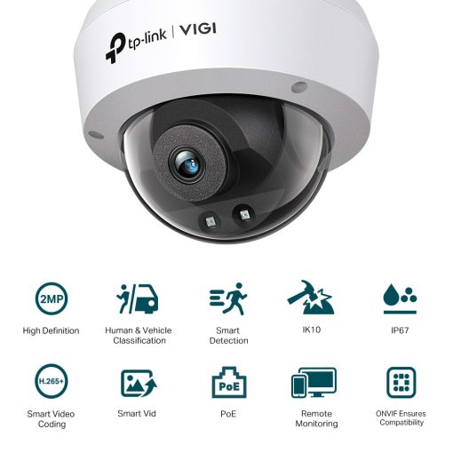 VIGI C220I | VIGI 2MP IR Dome Network Camera - Image 2