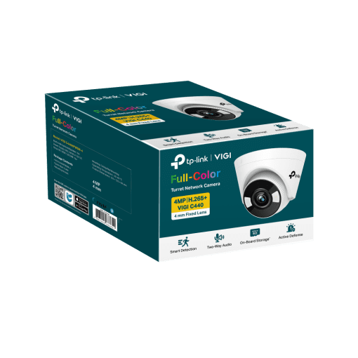 VIGI C440 CCTV | VIGI 4MP Full-Color Turret Network Camera - Image 3