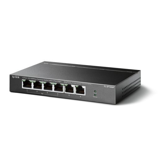 TL-SF1006P | 6-Port 10/100Mbps Desktop Switch with 4-Port PoE+ - Image 2