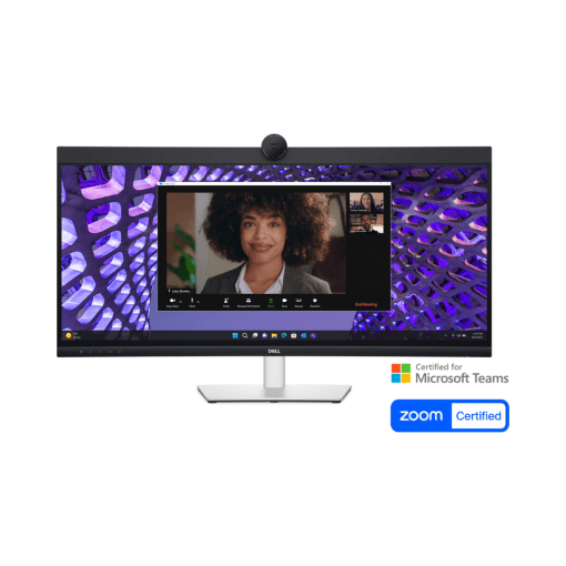 DELL P3424WEB 34" CURVED VIDEO CONFERENCING MONITOR WITH USB-C HUB