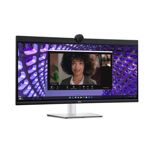 DELL P3424WEB 34" CURVED VIDEO CONFERENCING MONITOR WITH USB-C HUB - Image 2