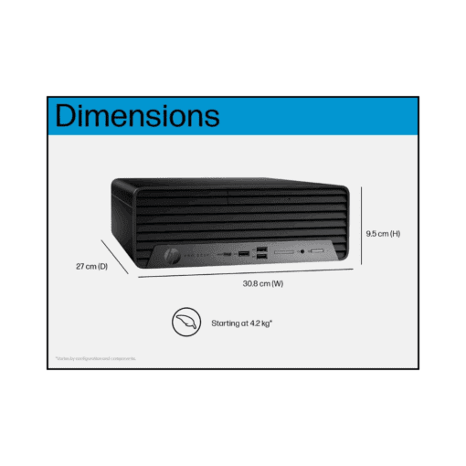 HP PRO 400 G9 SMALL FORM FACTOR - Image 5