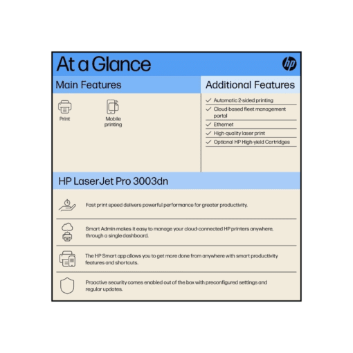 HP LASERJET PRO 3003 SERIES PRINTERS - Image 6